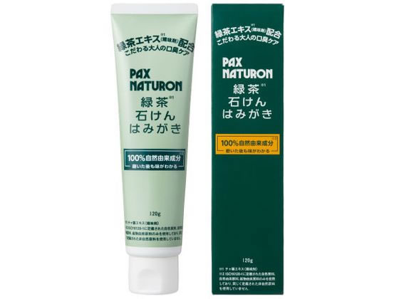 太陽油脂 パックスナチュロン 緑茶石けんはみがき 1個(ご注文単位1個)【直送品】