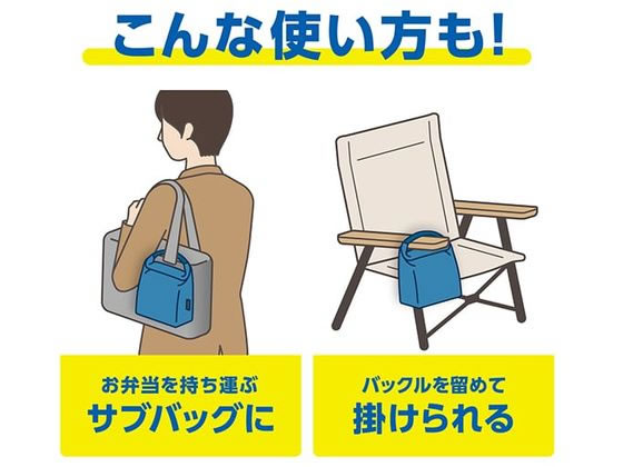 サーモス 保冷ロールトップバッグ ブラック RFK-005BK 1個（ご注文単位1個）【直送品】