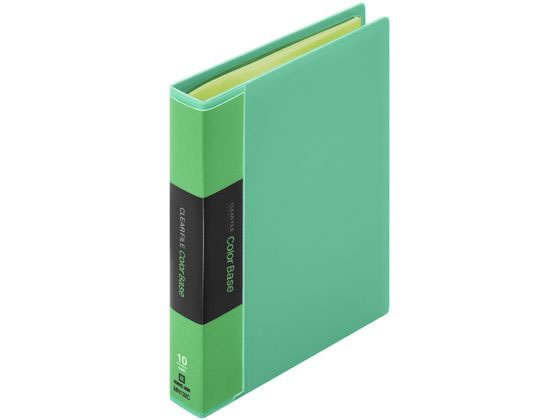 キングジム キングミニ ミニカラーベース 緑 MN132C-G 1冊（ご注文単位1冊）【直送品】