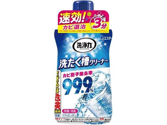 エステー 洗浄力洗たく槽クリーナー 550g 1本(ご注文単位1本)【直送品】