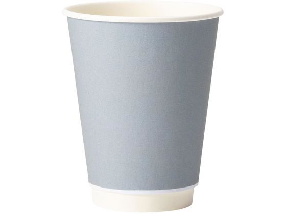 サンナップ エアーウォールカップ ブルーグレー 340mL 25個 C3425EWBG 1パック（ご注文単位1パック）【直送品】