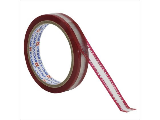 共和 パイロン お弁当用テープ 赤 18mm×50m HZ-F1850RD 1巻（ご注文単位1巻）【直送品】