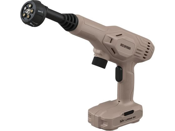 >アイリスオーヤマ 充電式ハンディーウォッシャー ペールブラウン JHW-102 （ご注文単位）【直送品】