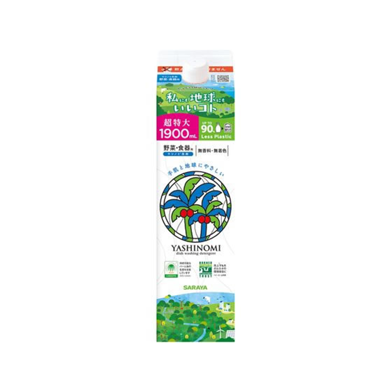 サラヤ ヤシノミ洗剤 詰替 1900mL 1個(ご注文単位1個)【直送品】