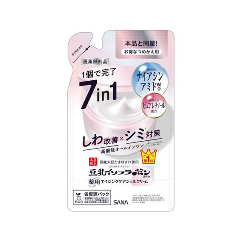 常盤薬品工業 サナ なめらか本舗 薬用リンクルジェルクリーム 詰替 1個（ご注文単位1個）【直送品】