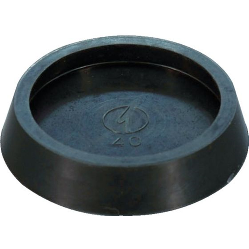 光 平置きゴム 黒丸 内径42mm BE-0-402 1個(ご注文単位1個)【直送品】