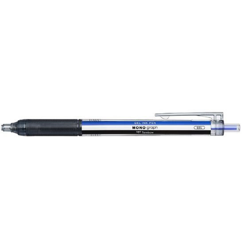 トンボ鉛筆 水性ゲルボールペン モノグラフライト 0.5mm 青 1本（ご注文単位1本）【直送品】