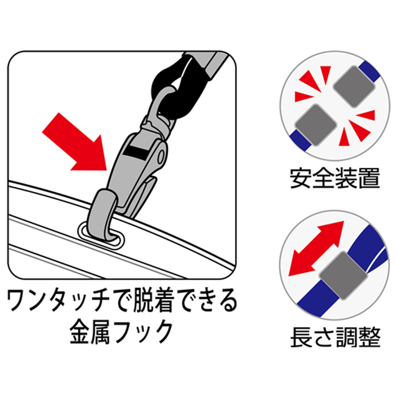 オープン工業 吊り下げ名札 レザー調 ヨコ名刺 青 1個(ご注文単位1個)【直送品】