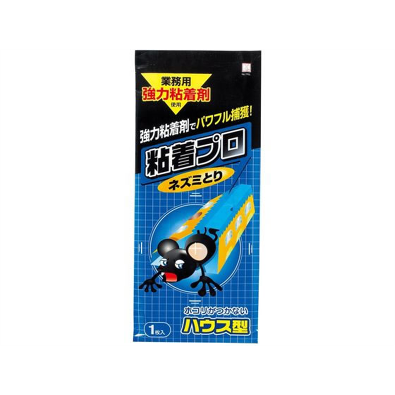 小久保工業所 粘着プロ ネズミとり ハウス型 1枚入 1995 1個（ご注文単位1個）【直送品】