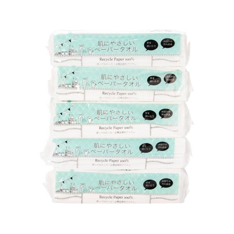 紺屋商事 ふきふきペーパー 中判 200枚×5P 840005 1パック（ご注文単位1パック）【直送品】