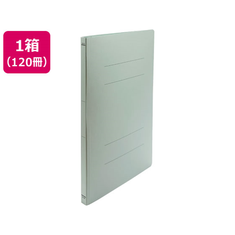 Forestway フラットファイルライト A4タテ とじ厚15mm 青 120冊 1箱（ご注文単位1箱）【直送品】