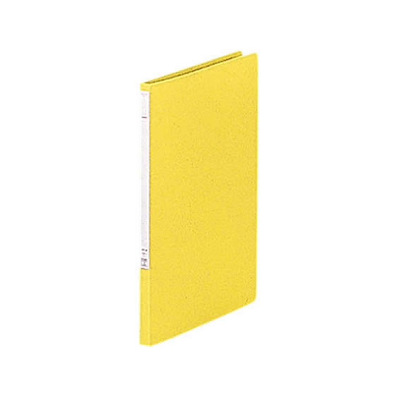 リヒトラブ パンチレスファイルZ式 A4タテ 120枚収容 黄 F347-4 1冊（ご注文単位1冊）【直送品】