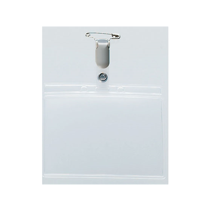 西敬 ニュータッグ名札 大サイズ 横型 10個 TN-3310 1パック（ご注文単位1パック）【直送品】