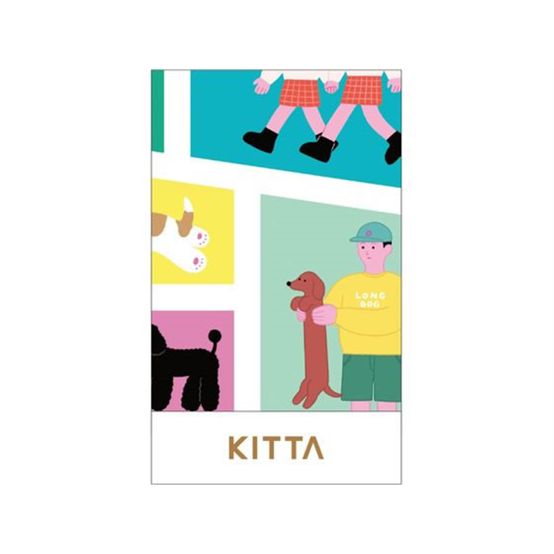 キングジム KITTA キッタ スペシャル ワンコ KITPP008 1冊(ご注文単位1冊)【直送品】