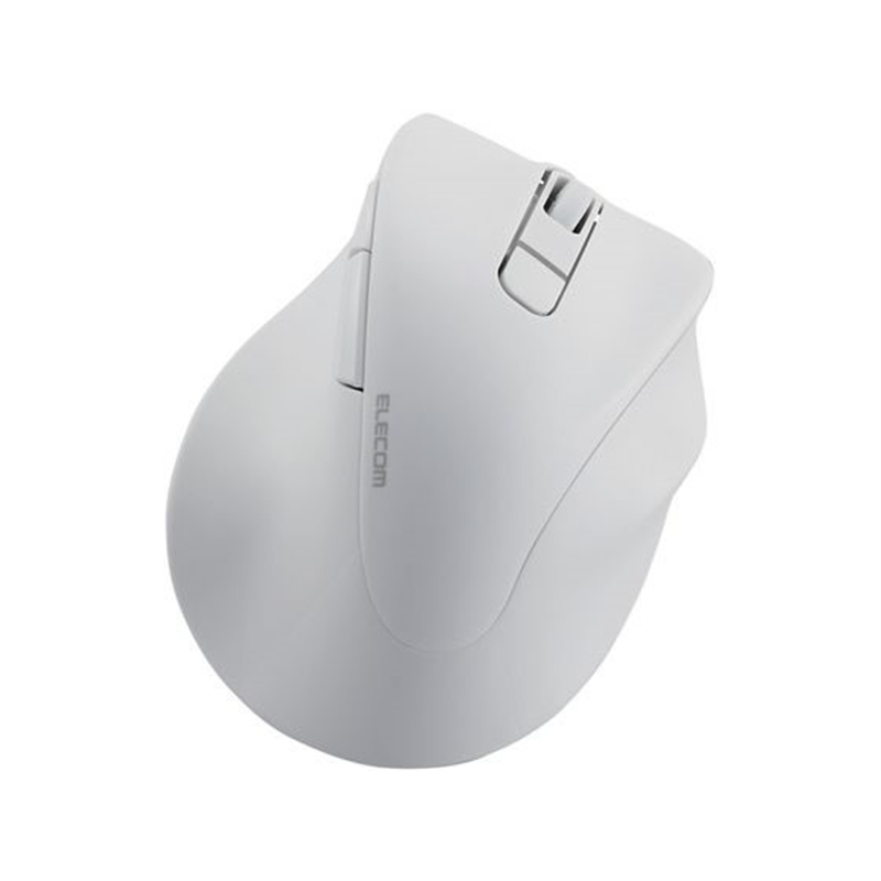 エレコム 無線マウス EX-G Bluetooth 5ボタン Sサイズ ホワイト 1個(ご注文単位1個)【直送品】
