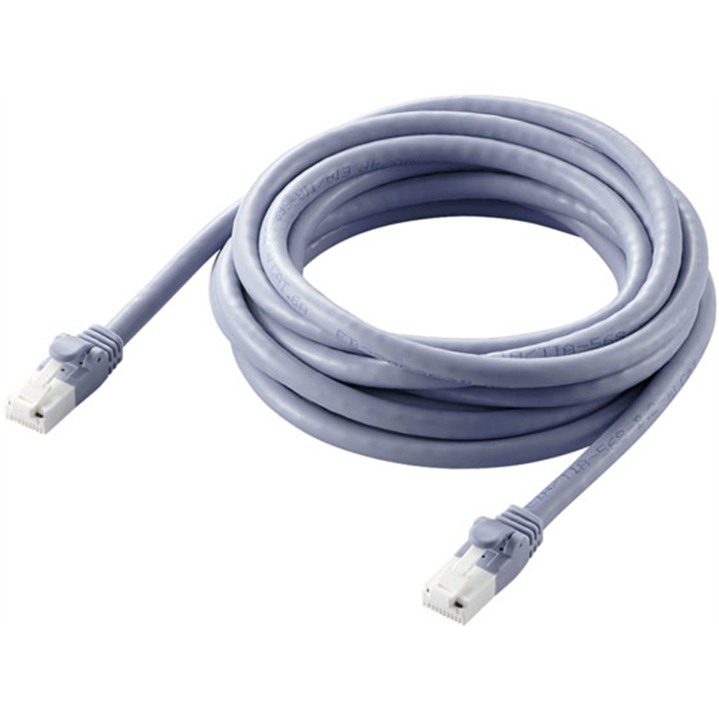エレコム Cat6a LANケーブル 3m ブルー LD-GPAT BU3 RS 1個（ご注文単位1個）【直送品】