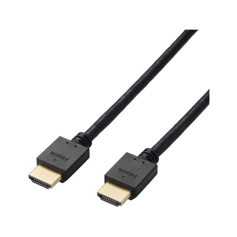 エレコム HDMI ケーブル ハイスピード 1m ブラック DH-HD14E10BK2 1個（ご注文単位1個）【直送品】