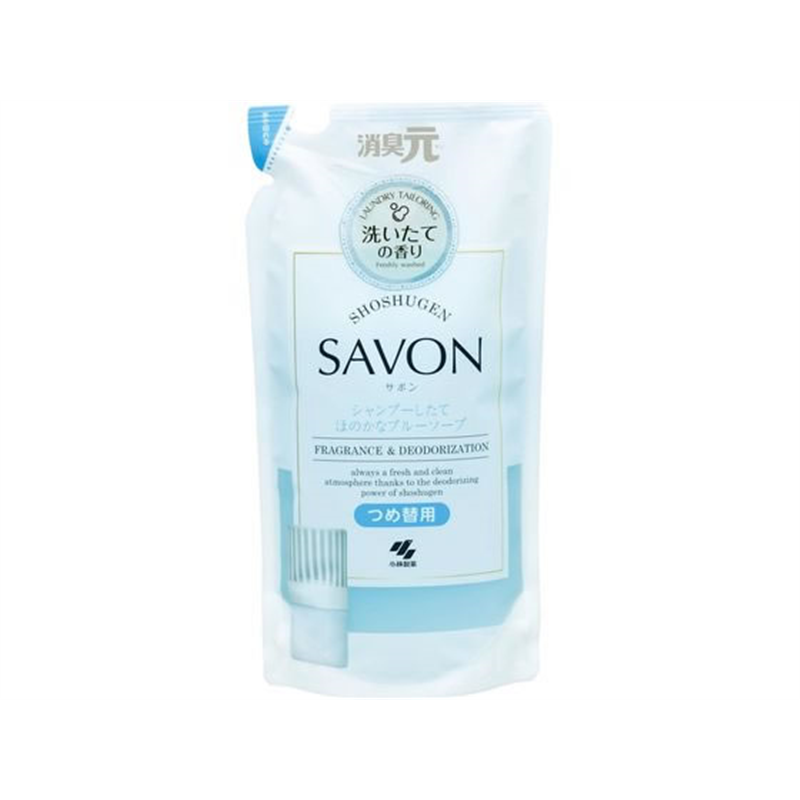 小林製薬 消臭元SAVON シャンプーしたてほのかなソープ 替 1個（ご注文単位1個）【直送品】