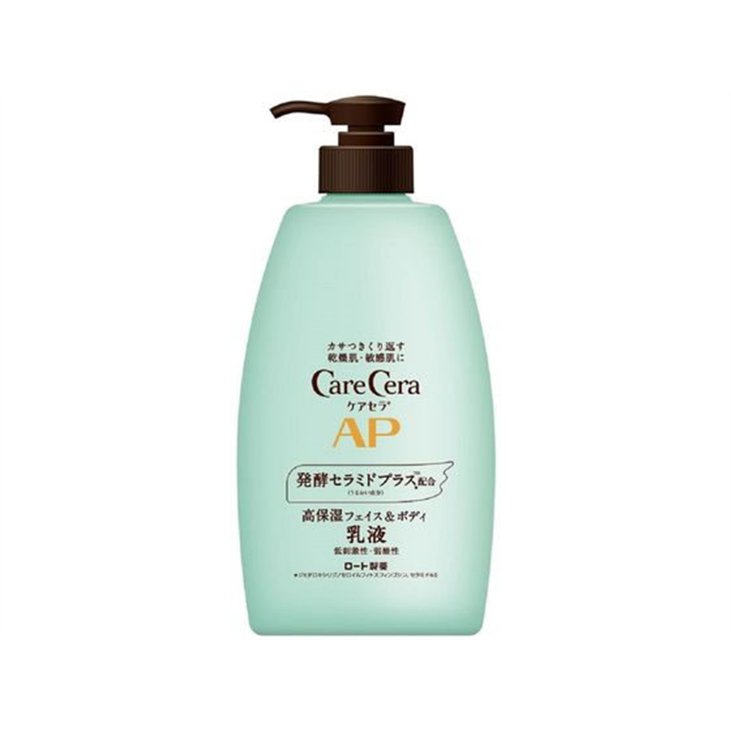 ロート製薬 ケアセラAPフェイス&ボディ乳液 大容量 400mL 1個（ご注文単位1個）【直送品】