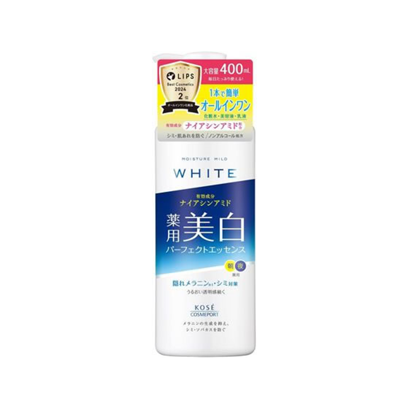 コーセーコスメポート モイスチュアマイルド ホワイト パーフェクトエッセンス 400mL 1個(ご注文単位1個)【直送品】