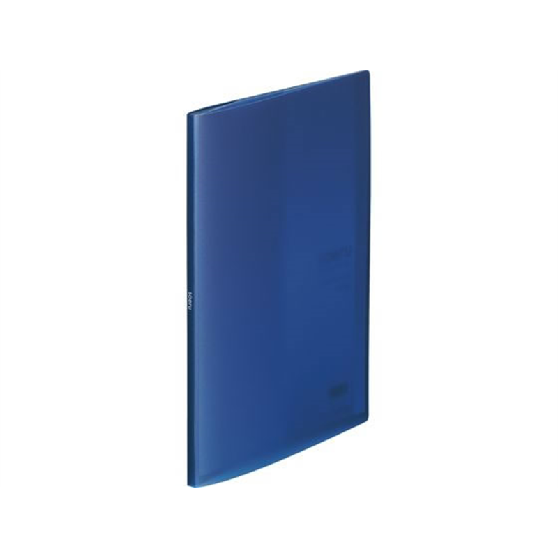 リヒトラブ SOERU クリヤーブック A4 10ポケット インディゴブルー N8100 1冊(ご注文単位1冊)【直送品】