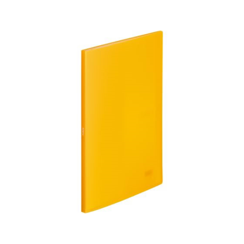 リヒトラブ SOERU クリヤーブック A4 20ポケット マンダリンオレンジ N8101 1冊(ご注文単位1冊)【直送品】