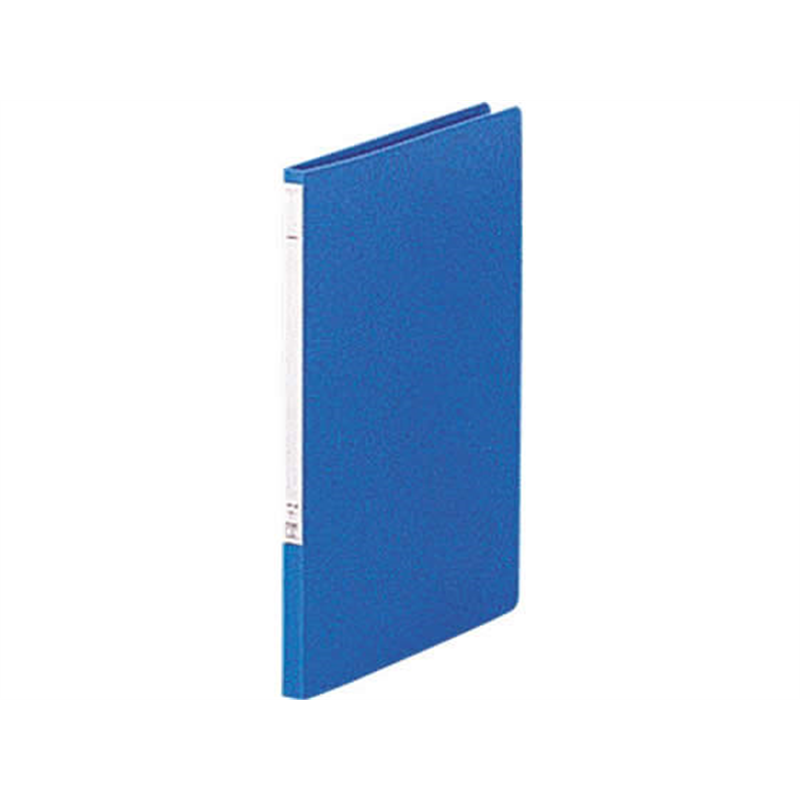 リヒトラブ パンチレスファイルZ式 A4タテ 120枚収容 藍 F347-9 1冊（ご注文単位1冊）【直送品】