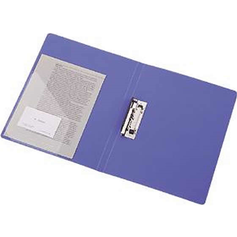 リヒトラブ パンチレスファイルZ式 A4タテ 120枚収容 藍 F347-9 1冊(ご注文単位1冊)【直送品】