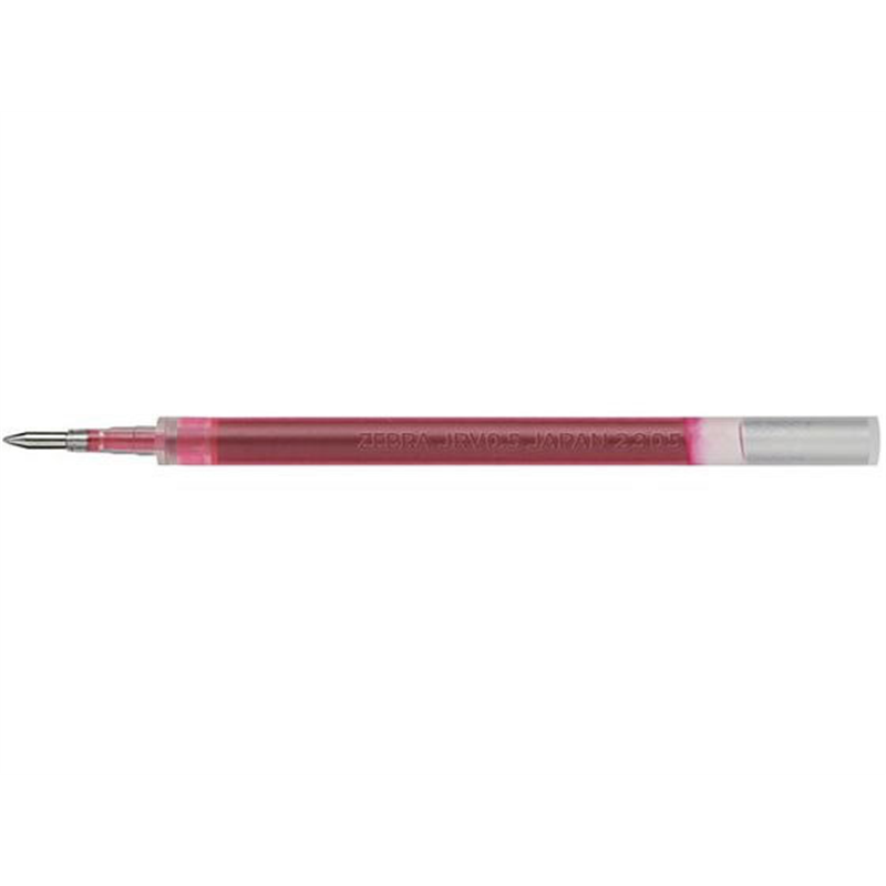 ゼブラ JRV-0.5芯 赤 1本入 P-RJRV5-R 1本（ご注文単位1本）【直送品】