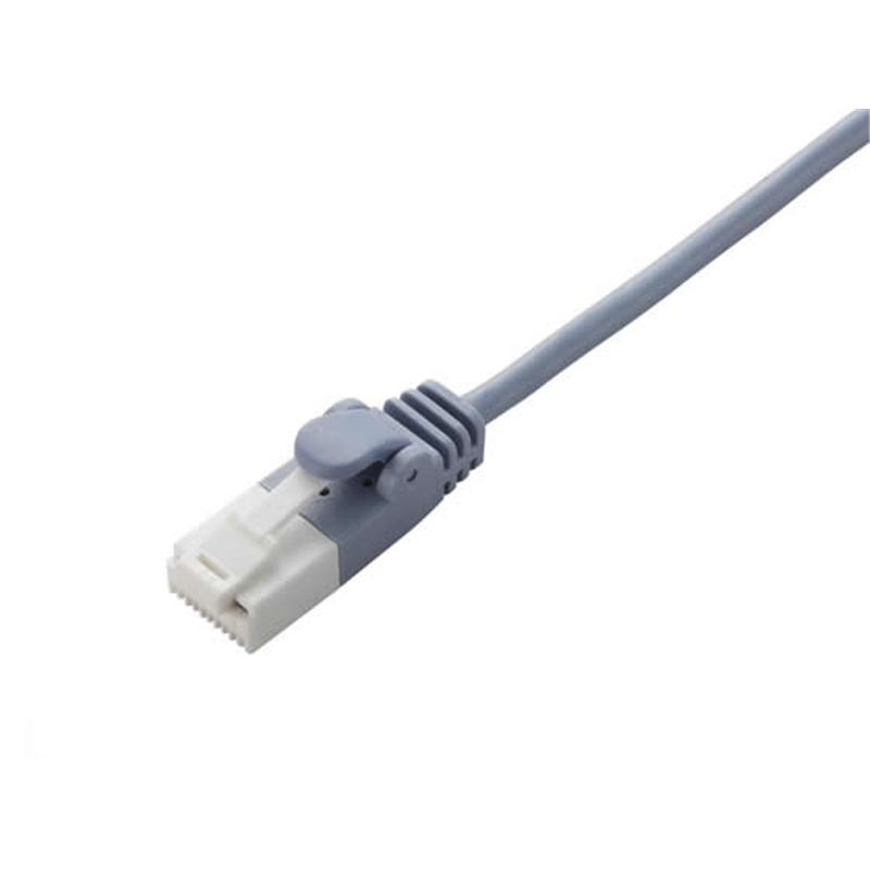 エレコム カテゴリー6 スリムLANケーブル 5m ブルー LD-GPST BU50 1本（ご注文単位1本）【直送品】