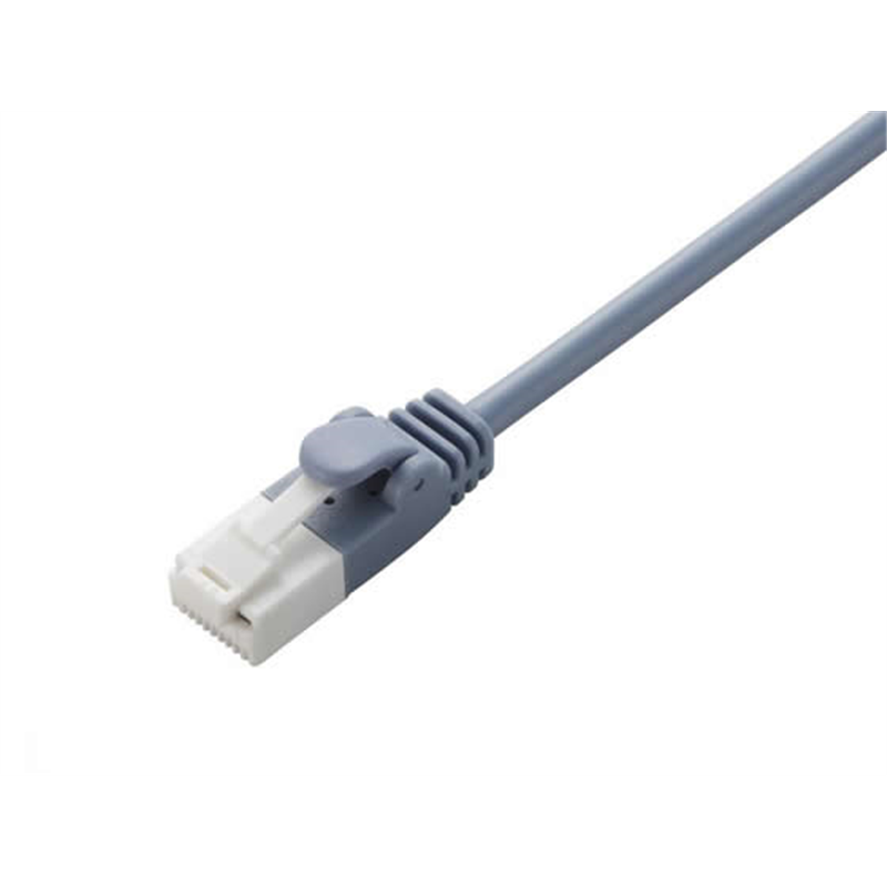 エレコム カテゴリー6やわらかLANケーブル 10mブルー LD-GPYT BU100 1本（ご注文単位1本）【直送品】