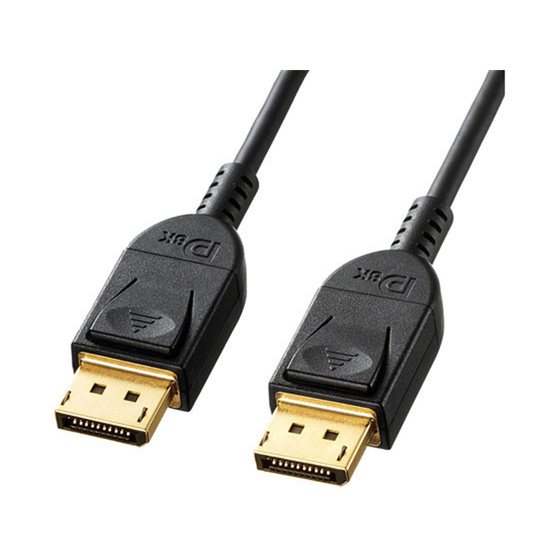 サンワサプライ DisplayPortケーブル (Ver1.4・1.5m) KC-DP1415 1本(ご注文単位1本)【直送品】