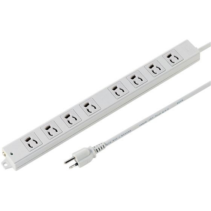 サンワサプライ 工事物件タップ 3P 8個口 5m TAP-KS8-5 1本（ご注文単位1本）【直送品】