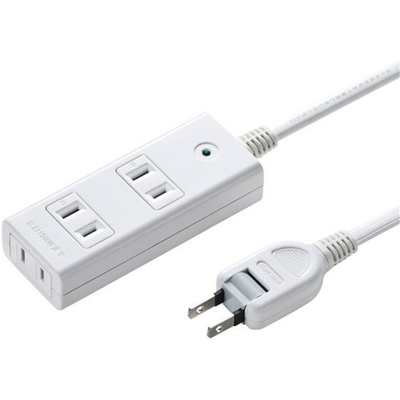 サンワサプライ 雷ガードタップ 2P 3個口 3m TAP-SP2113MG-3WN 1本（ご注文単位1本）【直送品】