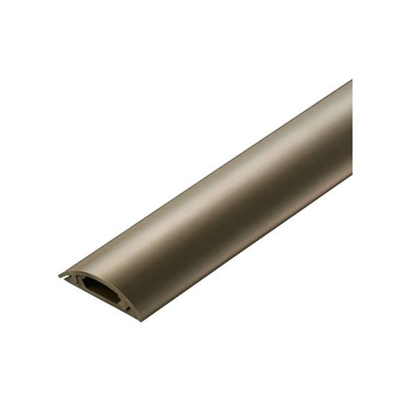 エレコム 配線カバー 床用(1m×30mm) ブラウン LD-GA1207MBR 1個(ご注文単位1個)【直送品】