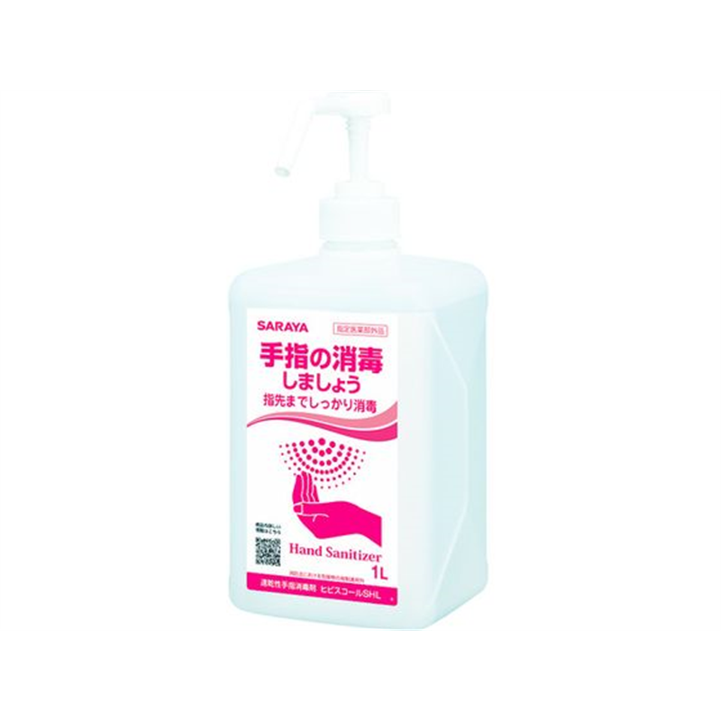 サラヤ 速乾性手指消毒剤ヒビスコールSHL 1L 42323 1本（ご注文単位1本）【直送品】