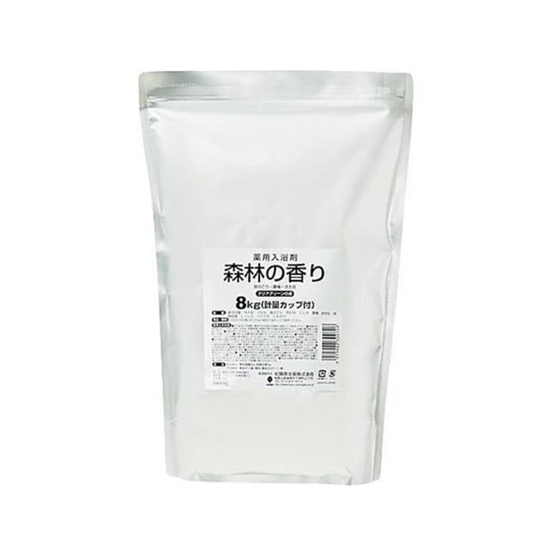 紀陽除虫菊 業務用入浴剤 森林の香り 8kg 1個(ご注文単位1個)【直送品】