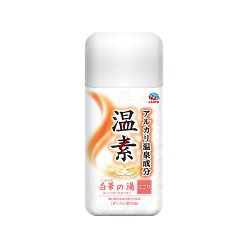 アース製薬 温素 白華の湯 600g 1個(ご注文単位1個)【直送品】