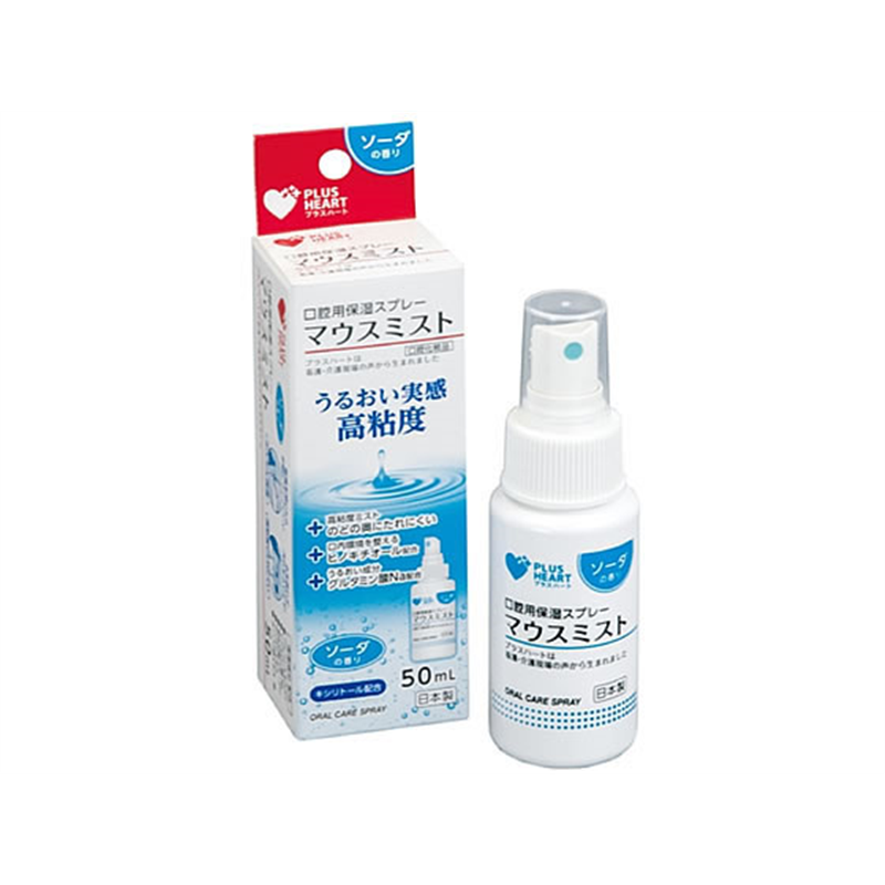 オオサキメディカル プラスハート マウスミスト ソーダの香り 50mL 1個(ご注文単位1個)【直送品】