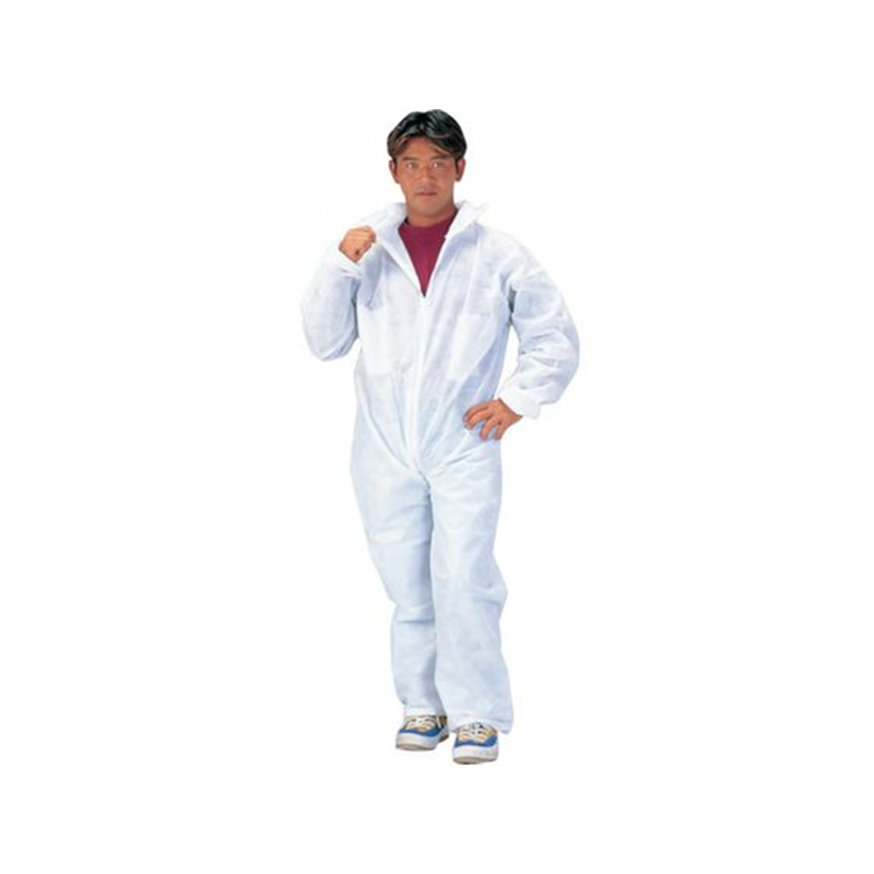川西 不織布つなぎ服(防塵タイプ)M 7017-M 1着（ご注文単位1着）【直送品】
