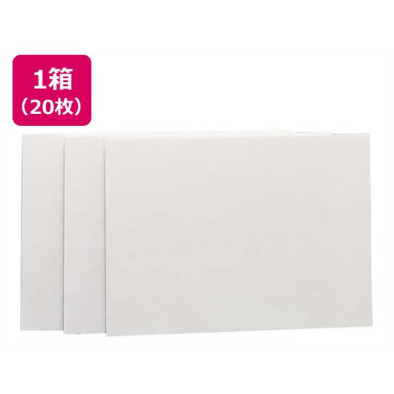 プラチナ 紙貼りパネル B2判 5mm厚×20枚 ACB2CP-5 1箱（ご注文単位1箱）【直送品】