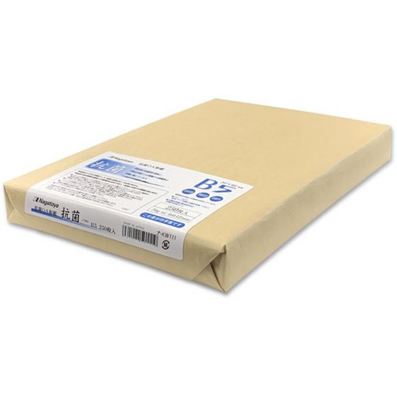長門屋商店 抗菌和紙 B5 ナ-KW111 1束(ご注文単位1束)【直送品】