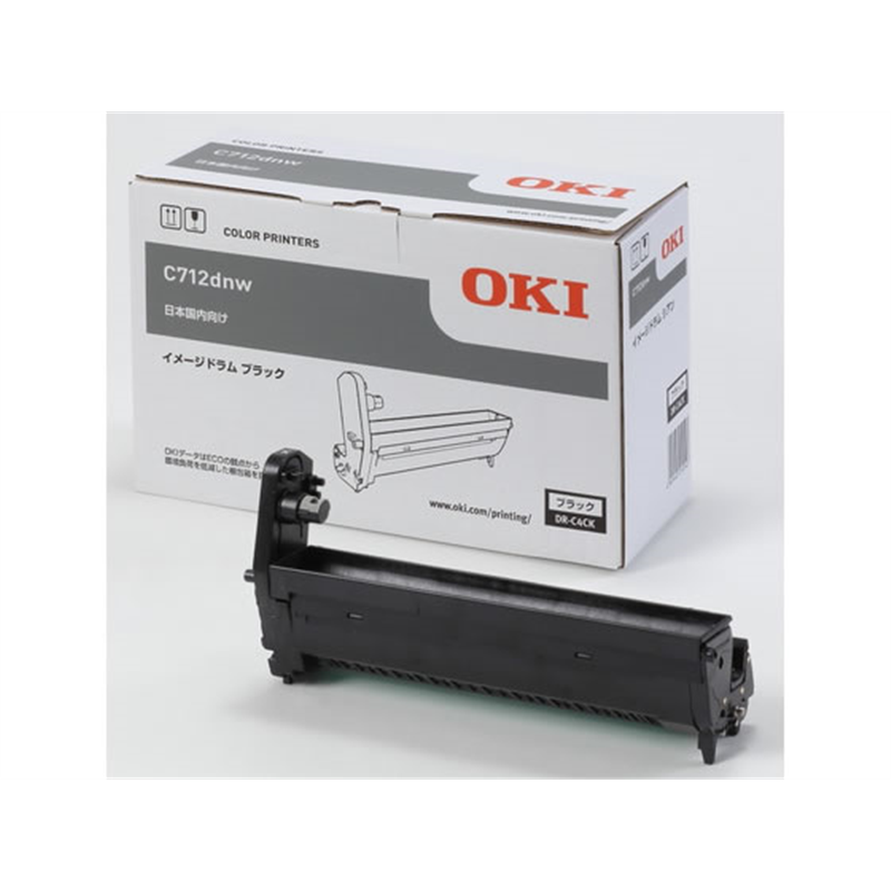 OKI イメージドラム ブラック DR-C4CK 1本(ご注文単位1本)【直送品】