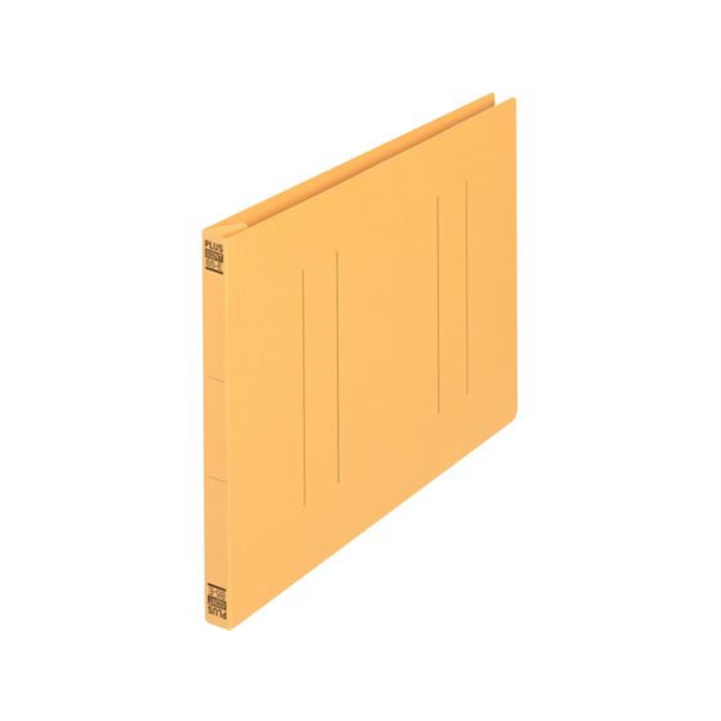 プラス フラットファイル 縦罫線タイプ B5E イエロー NO.032NT／98-2 1冊（ご注文単位1冊）【直送品】