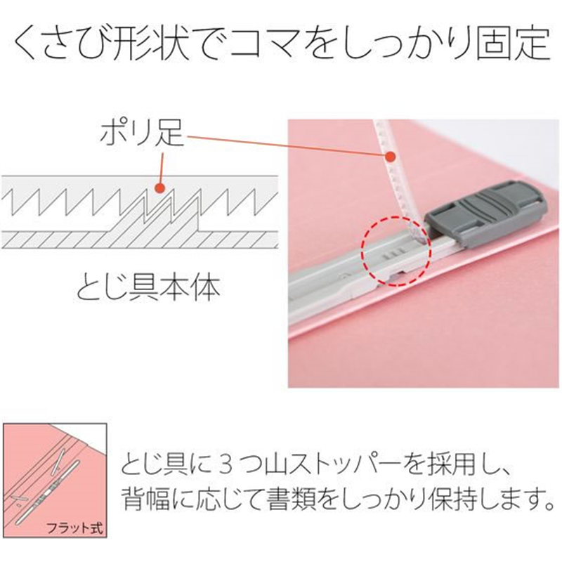 プラス フラットファイル 縦罫線タイプ B5E ピンク NO.032NT/98-2 1冊(ご注文単位1冊)【直送品】
