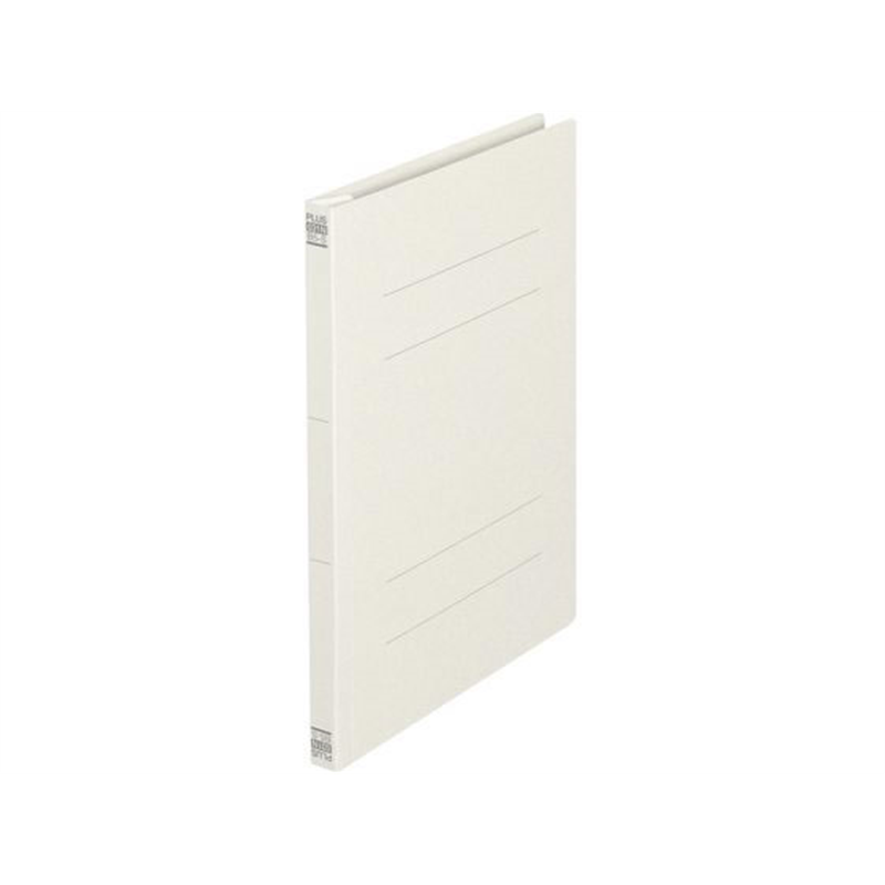 プラス フラットファイル 樹脂とじ具 縦型S B5-S グレー No.031N 1冊（ご注文単位1冊）【直送品】