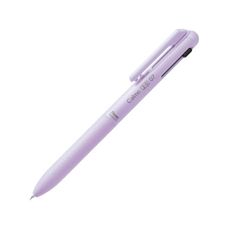 ぺんてる Calme カルム 多機能ペン 2+S 0.7mm パープル軸 BX 1本（ご注文単位1本）【直送品】