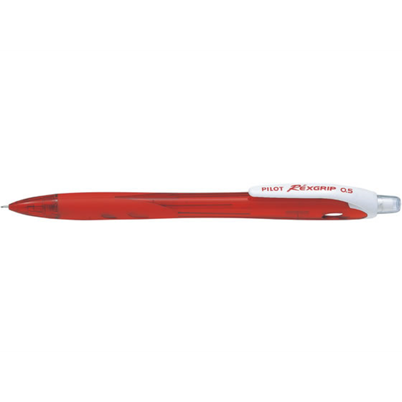パイロット シャープペン レックスグリップ レッド HRG-10R-R5 1本(ご注文単位1本)【直送品】