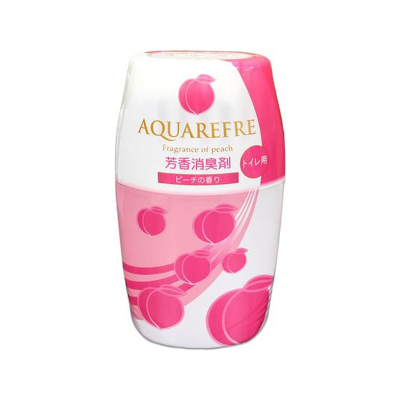 ライオンケミカル アクアリフレ トイレ用 芳香消臭剤 ピーチの香り 1個(ご注文単位1個)【直送品】