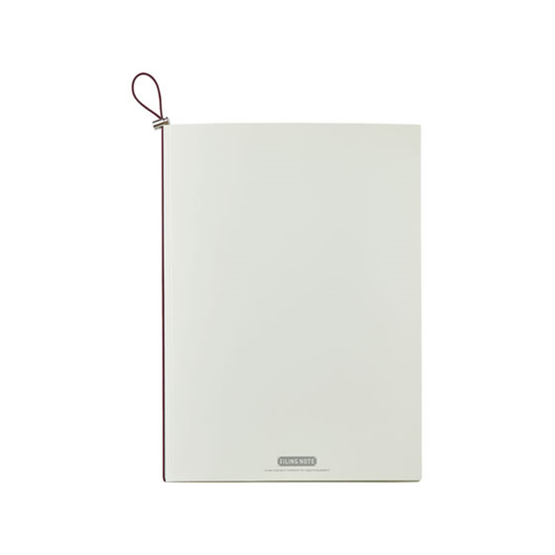 キングジム ファイリングノート A4 A3用紙対応 白 9914-W 1冊(ご注文単位1冊)【直送品】